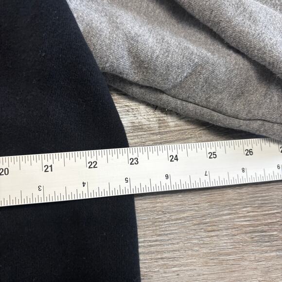 Fly Racing Black Gray‎ Mens L Motocross MVP Varsity Jacket Hoodie Snap Button - Picture 5 of 7